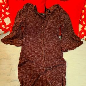 Lulus burgundy long dress